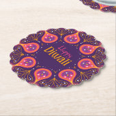 ハッピーディワリランゴリ ペーパーコースター (アングル)