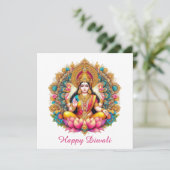 ハッピーディワリ女神ラクシュミフェスティバルオブライト シーズンカード (スタンド正面)