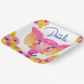 ハッピーディワリ紙プレート ペーパープレート (傾斜あり)