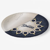 ハッピーディワリ紙プレート ペーパープレート (アングル)