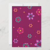 ハッピーディワリ象ヒンドゥー教の光のフェスティバル シーズンカード (裏面)