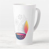 ハッピーディワリ カフェラテマグ (右アングル)