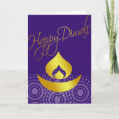 ハッピーディワリ カード (正面)