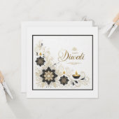 ハッピーディワリ カード (正面/裏面インサイチュ)