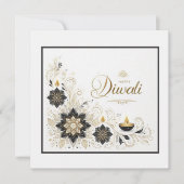 ハッピーディワリ カード (正面)