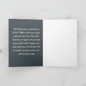 ハッピーディワリ シーズンカード (内部)