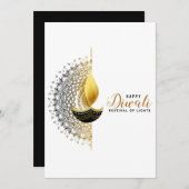 ハッピーディワリ シーズンカード (正面/裏面)