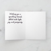 ハッピーディワリ シーズンカード (内部)