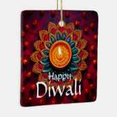 ハッピーディワリ セラミックオーナメント (右)