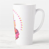 ハッピーディワリ – ディープアラビラクシュミ女神1 カフェラテマグ (右)