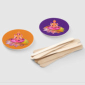 ハッピーディワリ – ディープアラビラクシュミ女神4 ハンドファン (組立なし)