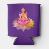 ハッピーディワリ – ディープアラビラクシュミ女神4 缶クーラー (正面)