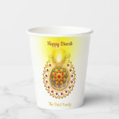 ハッピーディワリ 紙コップ (裏面)