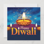 ハッピーディ白熱［赤熱］光を放つワリディヤフェスティバルオブライト シーズンカード (正面)