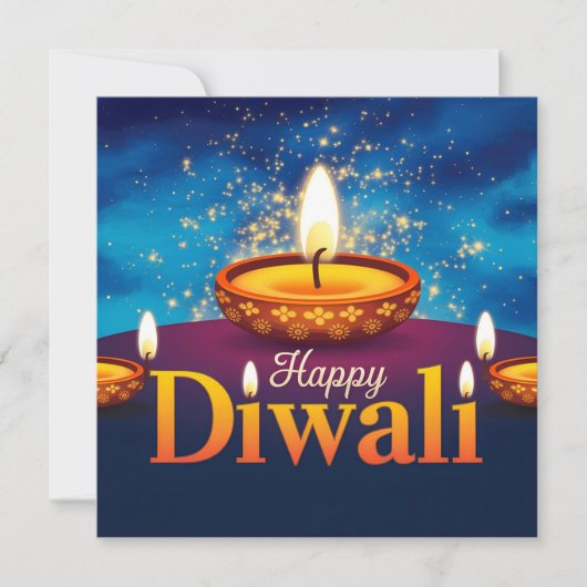 ハッピーディ白熱［赤熱］光を放つワリディヤフェスティバルオブライト シーズンカード (正面)