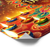 ハッピーディ祝ワリ – 光のフェスティバル ポスター (角)