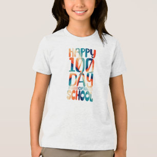 ハッピーデイオブスクールガール新学期 トライブレンドTシャツ
