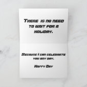 ハッピーデイカード シーズンカード (内部)