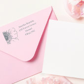 ハッピーデイジー差出人住所 セルフインキングスタンプ