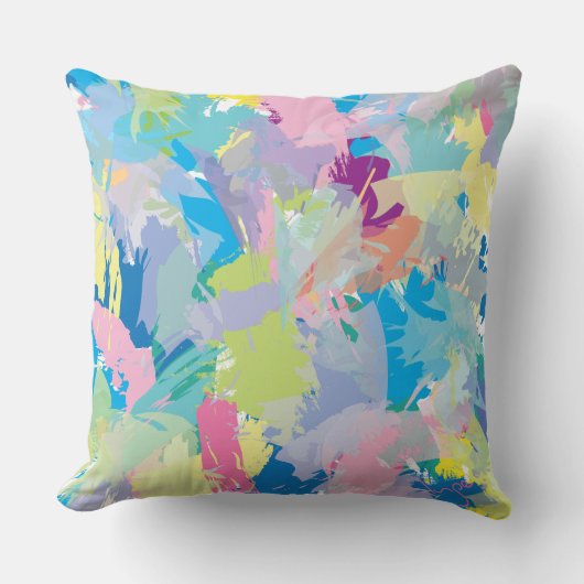 ハッピーデイ抽象芸術アスタイリッシュート クッション (正面)