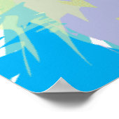 ハッピーデイ抽象芸術アーモダント ポスター (角)