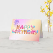 ハッピーデザートスイートデザート カード (黄色い花)