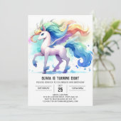 ハッピーデジタルホース誕生日 招待状 (スタンド正面)