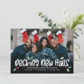 ハッピーデッキングホリデーカード引越し告知 シーズンカード (スタンド正面)