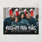 ハッピーデッキングホリデー引越しお知らせポストカード シーズンポストカード (正面)