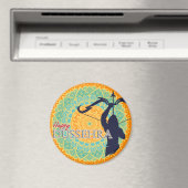 ハッピーデュシュラロードラムと弓&アローチャクラBG マグネット (インサイチュ (食洗機))