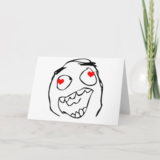 ハッピーデルプバレンタインイラブミーム シーズンカード (正面)