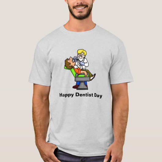 ハッピーデンタルデイTシャツ Tシャツ (正面)