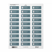 ハッピーデンタル歯の笑顔かわいいスケッチ ラベル (フルシート)