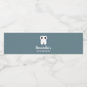 ハッピーデンタル歯の笑顔誕生日 ペットボトルラベル (シングルラベル)