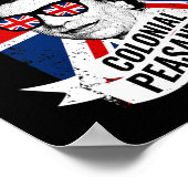 ハッピーデーおもしろいエリザベス女王（7月4日） ポスター (角)