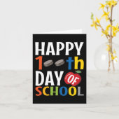 ハッピーデーの学校ホッケー先生生 カード (黄色い花)