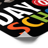 ハッピーデーの学校ホッケー先生生 ポスター (角)