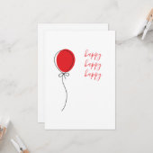 ハッピーデーカード カード (正面/裏面インサイチュ)