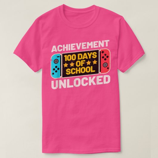 ハッピーデー100日目の学位取得が終了 Tシャツ (デザイン正面)