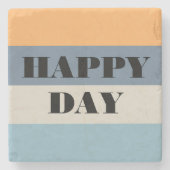 ハッピーデー ストーンコースター (正面)