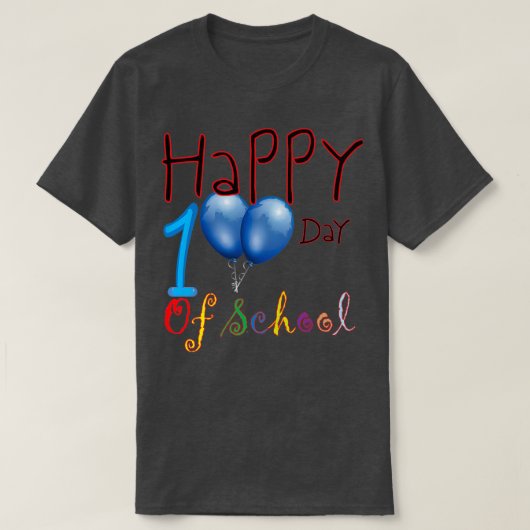 ハッピーデー Tシャツ (デザイン正面)