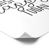 ハッピートゥデイ感動的引用文ハピネス・マインドセット ポスター (角)