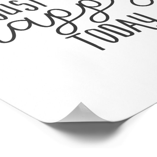 ハッピートゥデイ感動的引用文ハピネス・マインドセット ポスター (角)