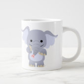 ハッピートゥーンカゾウ ジャンボコーヒーマグカップ (右)