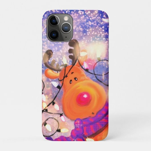 ハッピートナカイ – メリークリスマス Case-Mate iPhoneケース (裏)