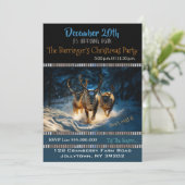 ハッピートナディアホリデーパーティー招待状 招待状 (スタンド正面)