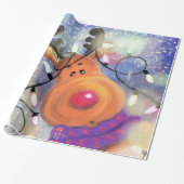 ハッピートナディースクリスマスラッピング紙 ラッピングペーパー (アンロールド)