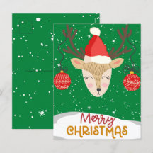 ハッピートナリーメリークリスマスホリデーズはがき