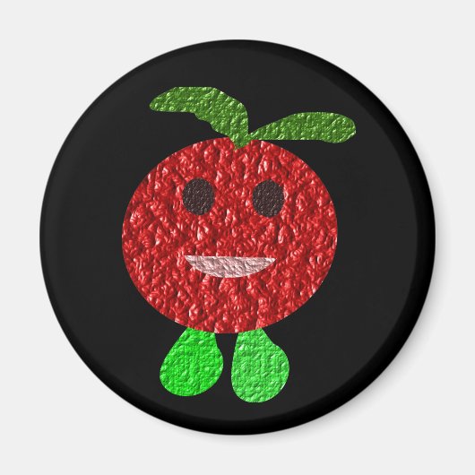 ハッピートマトマグネット マグネット (正面)