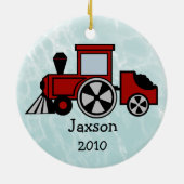 ハッピートラックChoo Choo セラミックオーナメント (裏面)